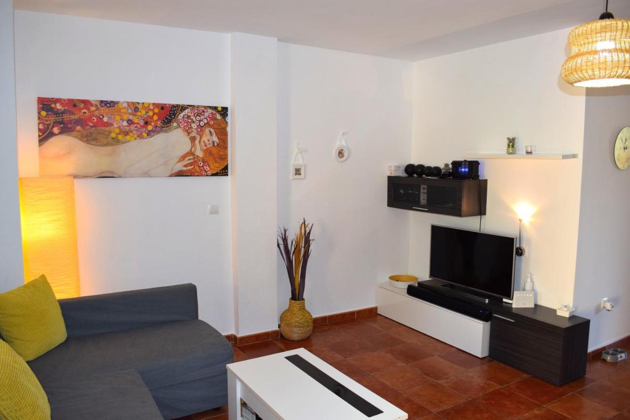Apartamento Con Hermoso Jardin Y Ac Isla Plana Dış mekan fotoğraf