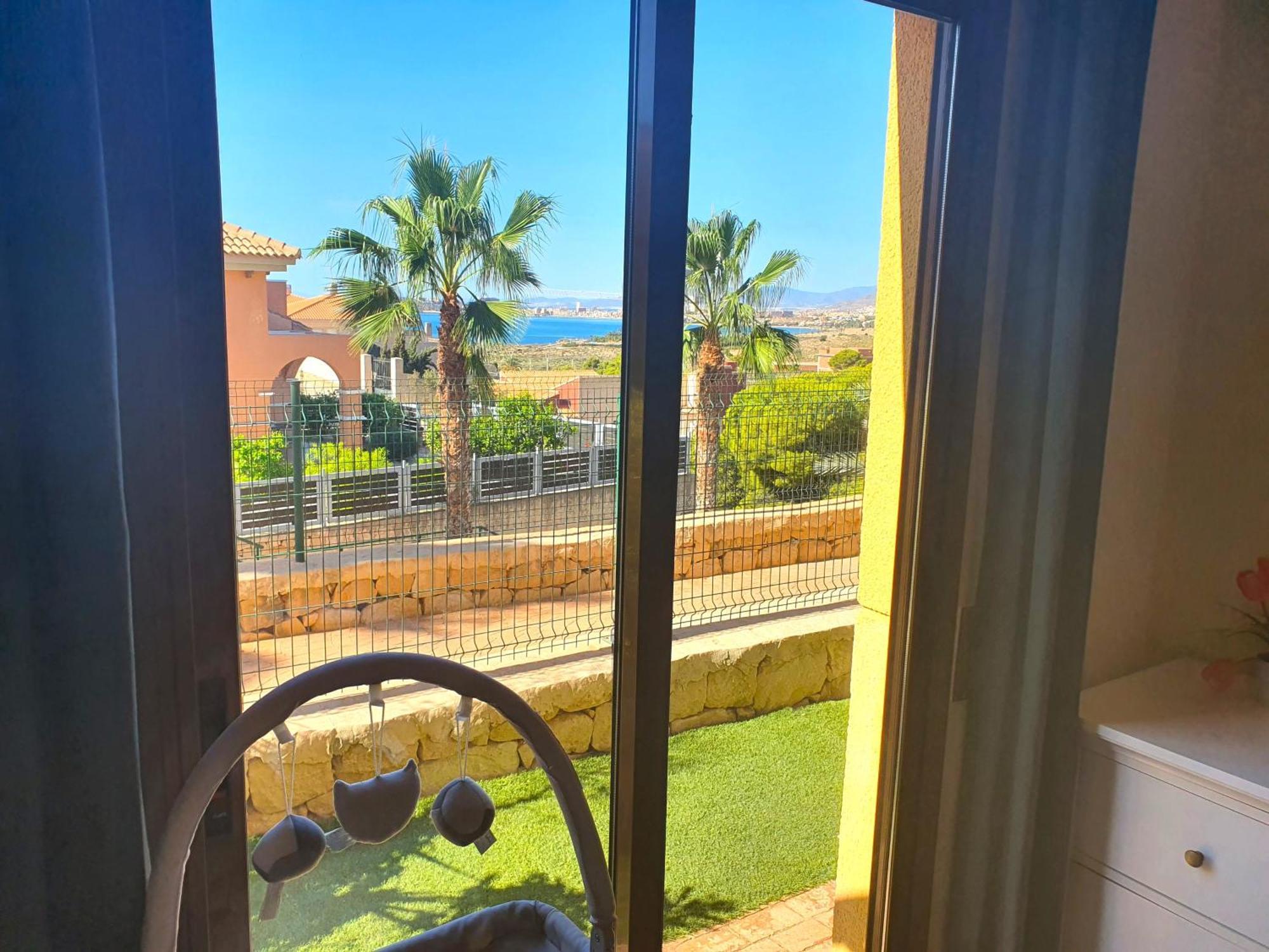 Apartamento Con Hermoso Jardin Y Ac Isla Plana Dış mekan fotoğraf