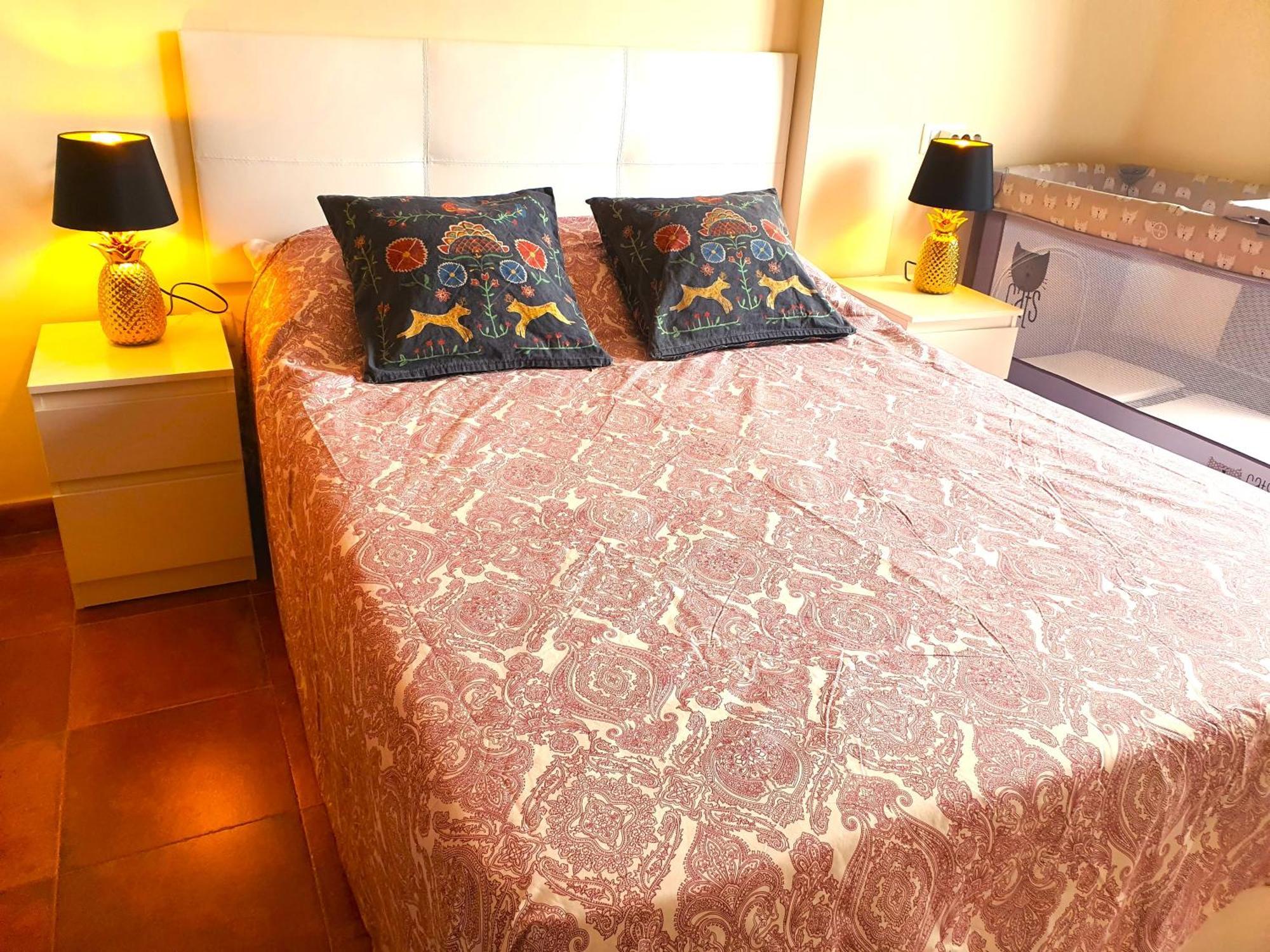 Apartamento Con Hermoso Jardin Y Ac Isla Plana Dış mekan fotoğraf