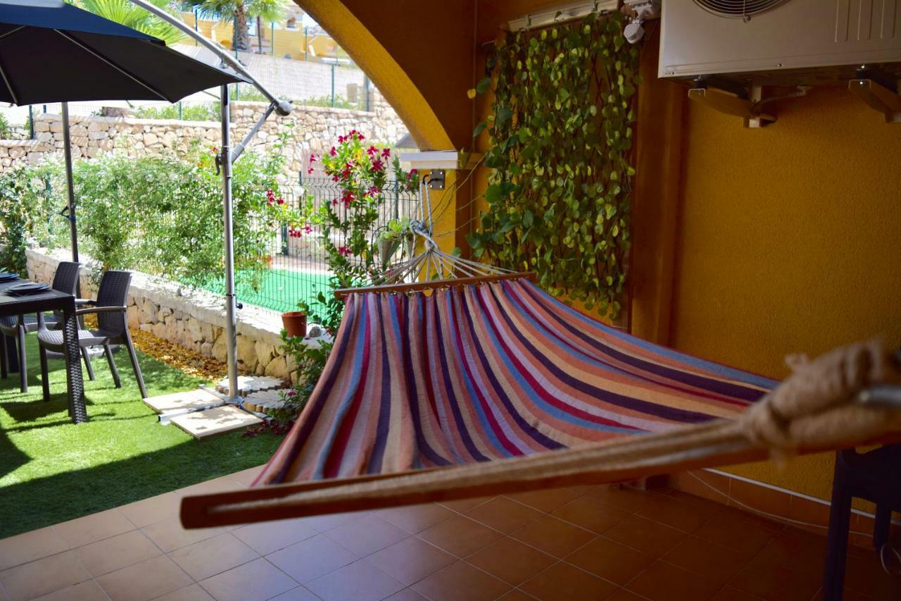 Apartamento Con Hermoso Jardin Y Ac Isla Plana Dış mekan fotoğraf