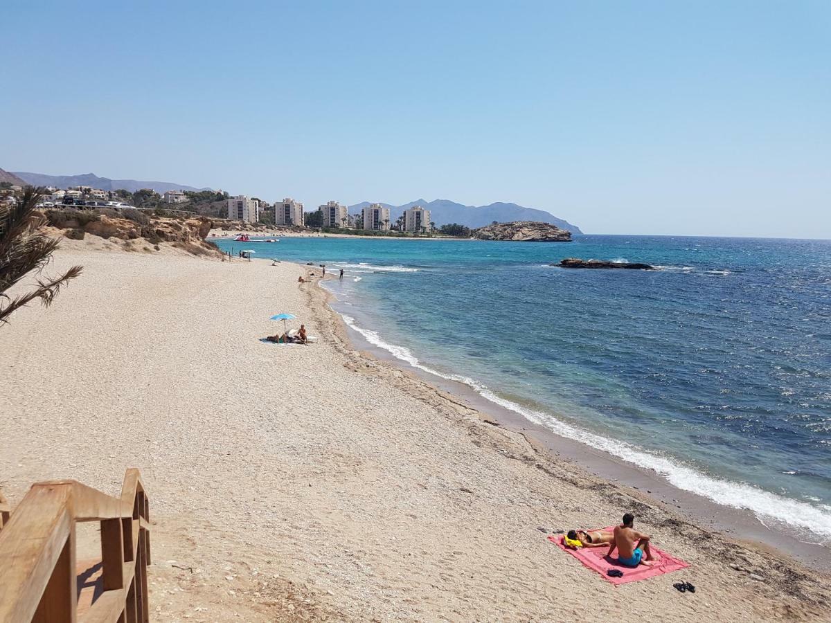 Apartamento Con Hermoso Jardin Y Ac Isla Plana Dış mekan fotoğraf